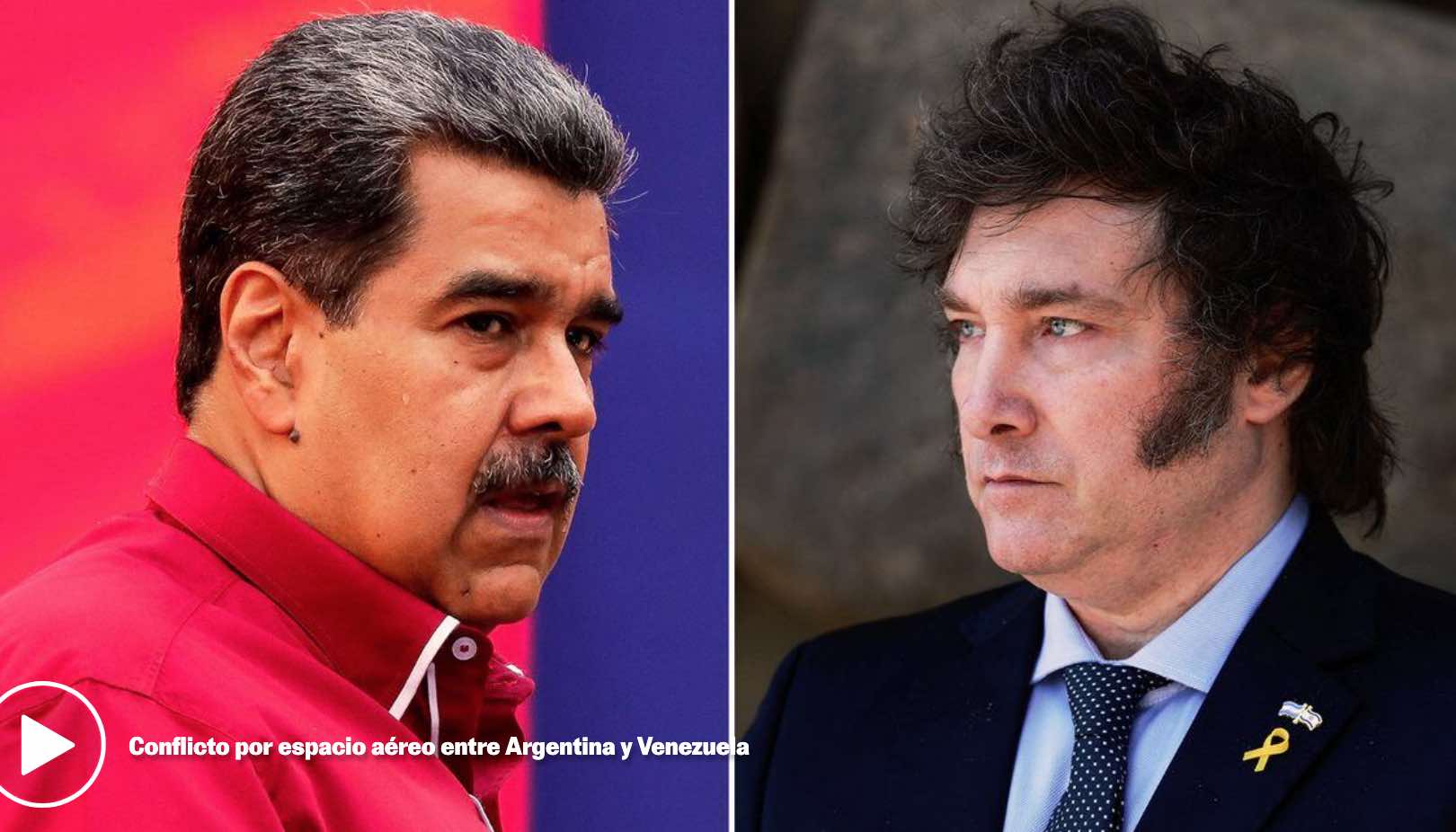Venezuela cierra espacio a?reo a Argentina
